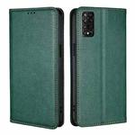 For TCL 50 5G Gloss Oil Solid Color Magnetic Leather Phone Case(Green)