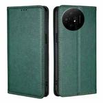 For TCL 50 XL Gloss Oil Solid Color Magnetic Leather Phone Case(Green)