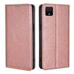 For TCL 502 Gloss Oil Solid Color Magnetic Leather Phone Case(Rose Gold)