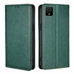 For TCL 502 Gloss Oil Solid Color Magnetic Leather Phone Case(Green)