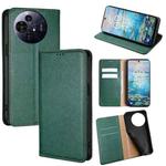 For TCL 50 NxtPaper 5G Gloss Oil Solid Color Magnetic Leather Phone Case(Green)