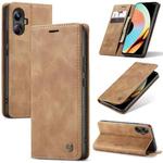 For Realme 10 Pro+ CaseMe 013 Multifunctional Horizontal Flip Leather Phone Case(Brown)