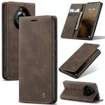 For Realme 11 Pro／Realme 11 Pro+ CaseMe 013 Multifunctional Horizontal Flip Leather Phone Case(Coffee)