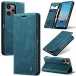 For Xiaomi Redmi 12 4G / 12 5G／Note 12R CaseMe 013 Multifunctional Horizontal Flip Leather Phone Case(Blue)
