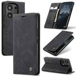 For Xiaomi Redmi Note 13 Pro 4G CaseMe 013 Multifunctional Horizontal Flip Leather Phone Case(Black)