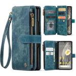 For Google Pixel Fold CaseMe C30 Multifunctional Leather Phone Case(Blue)