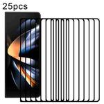 For Samsung Galaxy Z Fold5 25pcs Inner Screen Full Glue Full Cover Screen Protector Tempered Glass Film