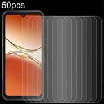 For Oukitel WP55 Pro 50pcs 0.26mm 9H 2.5D Tempered Glass Film