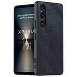 For Sony Xperia 1 VI Ultra-thin Carbon Fiber Texture Printing Phone Case(Black)