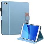 For Huawei MediaPad C5 8.0 2020 Cartoon Buckle Leather Tablet Case(Blue)