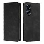 For OPPO A1 Pro/Reno8 T 5G Global Diamond Splicing Skin Feel Magnetic Leather Phone Case(Black)