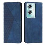 For OPPO A79 5G Diamond Splicing Skin Feel Magnetic Leather Phone Case(Blue)