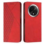 For OPPO A3 Pro Diamond Splicing Skin Feel Magnetic Leather Phone Case(Red)