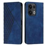 For OPPO Reno13 Pro Global Diamond Splicing Skin Feel Magnetic Leather Phone Case(Blue)
