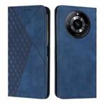 For Realme 11 Diamond Splicing Skin Feel Magnetic Leather Phone Case(Blue)