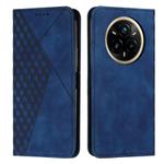 For Realme 14 Pro Diamond Splicing Skin Feel Magnetic Leather Phone Case(Blue)