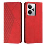 For Realme 14 / P3 5G / 14T 5G Diamond Splicing Skin Feel Magnetic Leather Phone Case(Red)