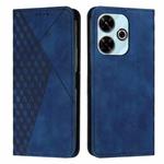 For Xiaomi Redmi 13 4G Diamond Splicing Skin Feel Magnetic Leather Phone Case(Blue)