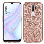 For OPPO A11 Glitter Powder Shockproof TPU Protective Case(Rose Gold)
