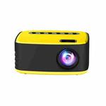 T20 320x240 400 Lumens Basic Version Portable Home Theater LED HD Digital Projector, Plug Type:EU Plug(Yellow)