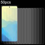 For Hisense Infinity H50S 5G 50pcs 0.26mm 9H 2.5D Tempered Glass Film