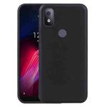 For T-Mobile REVVL V 4G / REVVL V 2021 TPU Phone Case(Black)