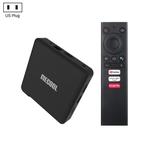 MECOOL KM1 4K Ultra HD Smart Android 9.0 Amlogic S905X3 TV Box with Remote Controller, 4GB+32GB, Support Dual Band WiFi 2T2R/HDMI/TF Card/LAN, US Plug