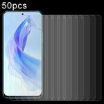 For Honor 90 Lite 50pcs 0.26mm 9H 2.5D Tempered Glass Film