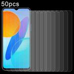 For Honor X6s 50pcs 0.26mm 9H 2.5D Tempered Glass Film