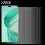 For Honor X8b 50pcs 0.26mm 9H 2.5D Tempered Glass Film