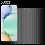 For Honor Play 10T 5G 50pcs 0.26mm 9H 2.5D Tempered Glass Film