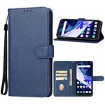 For HOTWAV Note 12 Leather Phone Case(Blue)