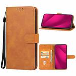 For T-Mobile T Phone 2 Pro 5G Leather Phone Case(Brown)