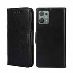 For Blackview Oscal C30 Crystal Texture Leather Phone Case(Black)