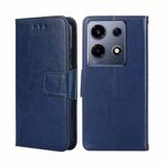 For Infinix Note 30 VIP 5G Crystal Texture Leather Phone Case(Royal Blue)