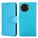 For Tecno Spark 20 Pro+ 4G Crystal Texture Leather Phone Case(Sky Blue)