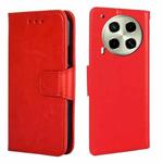 For Tecno Camon 30 Crystal Texture Leather Phone Case(Red)