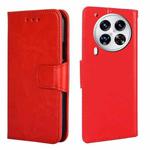 For Tecno Camon 30 Premier 5G Crystal Texture Leather Phone Case(Red)