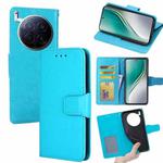 For Tecno Camon 40 Premier 5G Crystal Texture Leather Phone Case(Sky Blue)