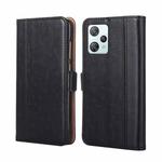 For Blackview A53 / A53 Pro Ostrich Texture Horizontal Flip Leather Phone Case(Black)