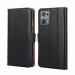 For Blackview Oscal C30 Ostrich Texture Horizontal Flip Leather Phone Case(Black)