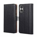 For CUBOT P60 Ostrich Texture Horizontal Flip Leather Phone Case(Black)