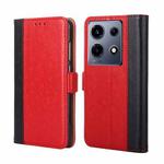 For Infinix Note 30 VIP 5G Ostrich Texture Horizontal Flip Leather Phone Case(Red)