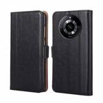 For Realme 11 5G Ostrich Texture Horizontal Flip Leather Phone Case(Black)