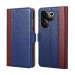 For Tecno Camon 20 Premier 5G Ostrich Texture Horizontal Flip Leather Phone Case(Blue)
