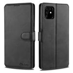 For Samsung Galaxy A81 / Note 10 Lite AZNS Calf Texture Horizontal Flip Leather Case, with Holder & Card Slots & Wallet & Photo Frame(Black)