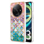 For Xiaomi Redmi A3 Electroplating IMD TPU Phone Case(Colorful Scales)