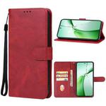 For OnePlus Nord CE 4 Lite 5G Leather Phone Case(Red)