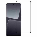 For Xiaomi 13T 9H HD 3D Curved Edge Tempered Glass Film(Black)