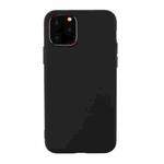 For iPhone 15 Pro Max Shockproof Frosted TPU Phone Case(Black)